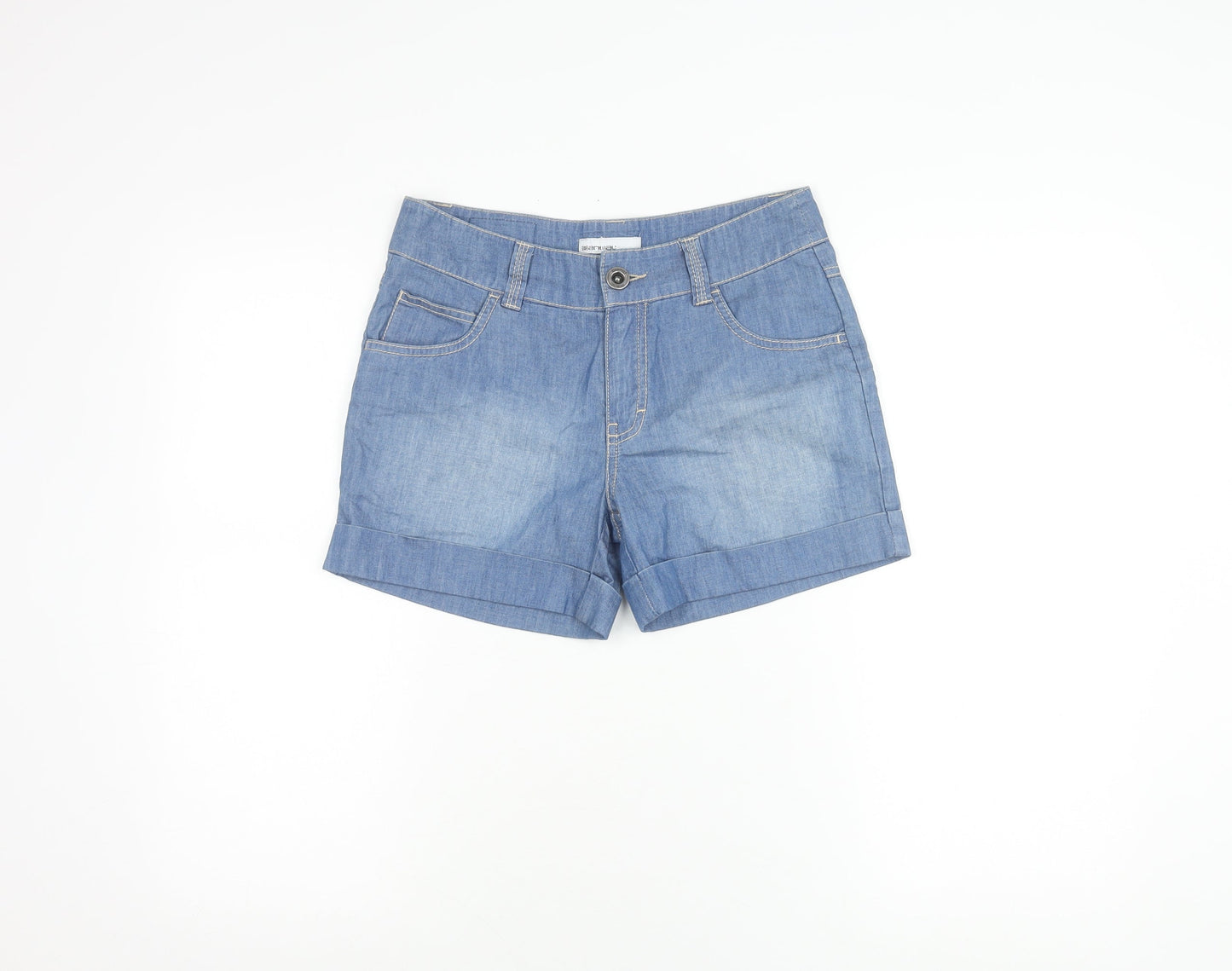 Animal Women's Blue Size 8 Cotton Shorts