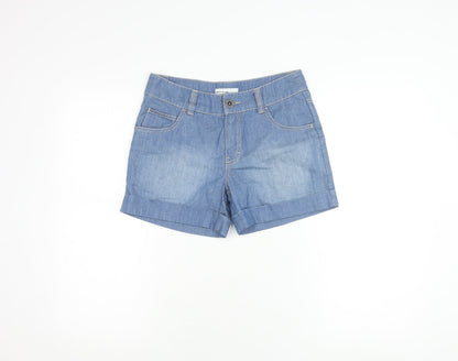 Animal Women's Blue Size 8 Cotton Shorts