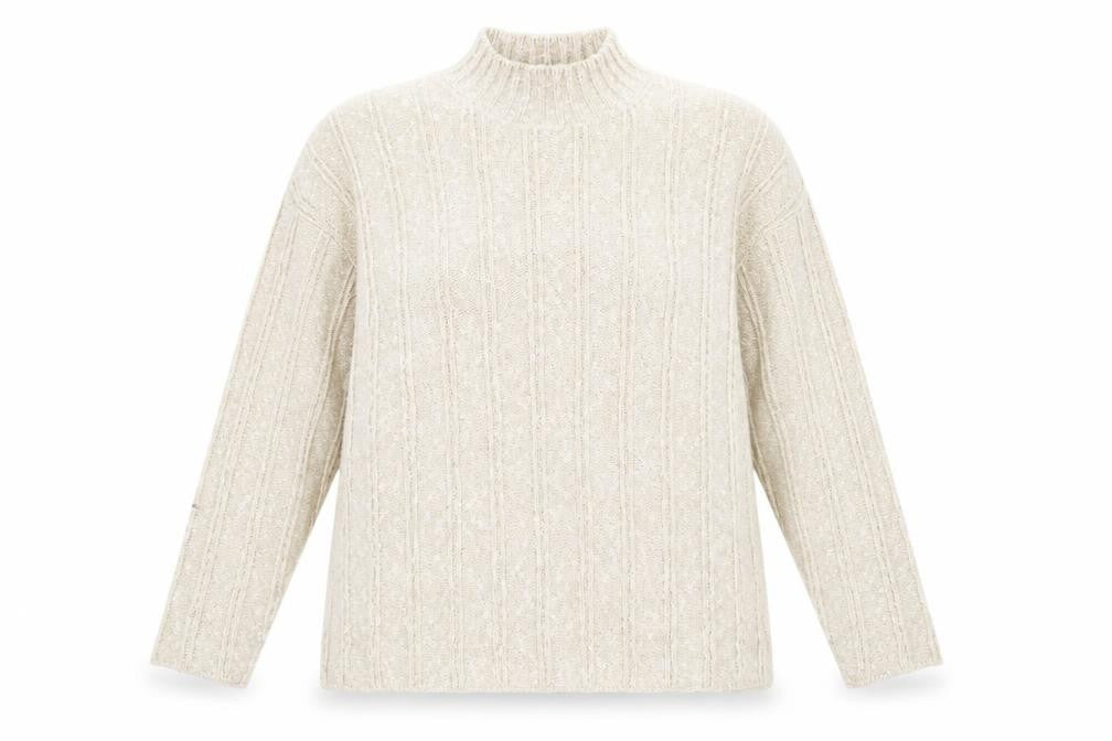 Womens UK Size 18-20 BHS Ivory Pullover Jumper