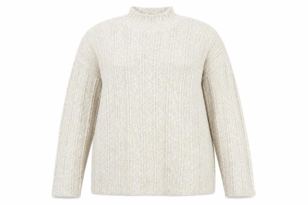 Womens UK Size 18 BHS Ivory Pullover Jumper