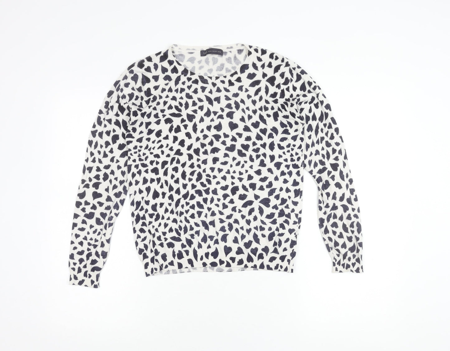 Womens UK Size 12 Marks and Spencer Multicoloured Pullover Jumper