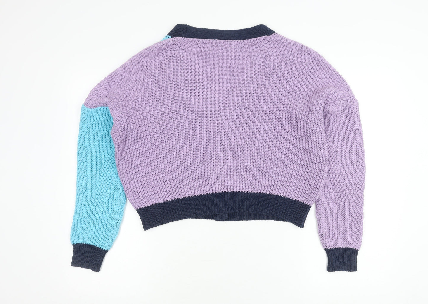 Womens UK Size S Isabella D. Multicoloured Cardigan Jumper