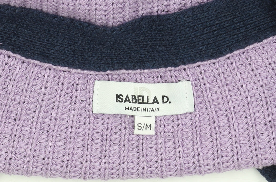 Womens UK Size S Isabella D. Multicoloured Cardigan Jumper
