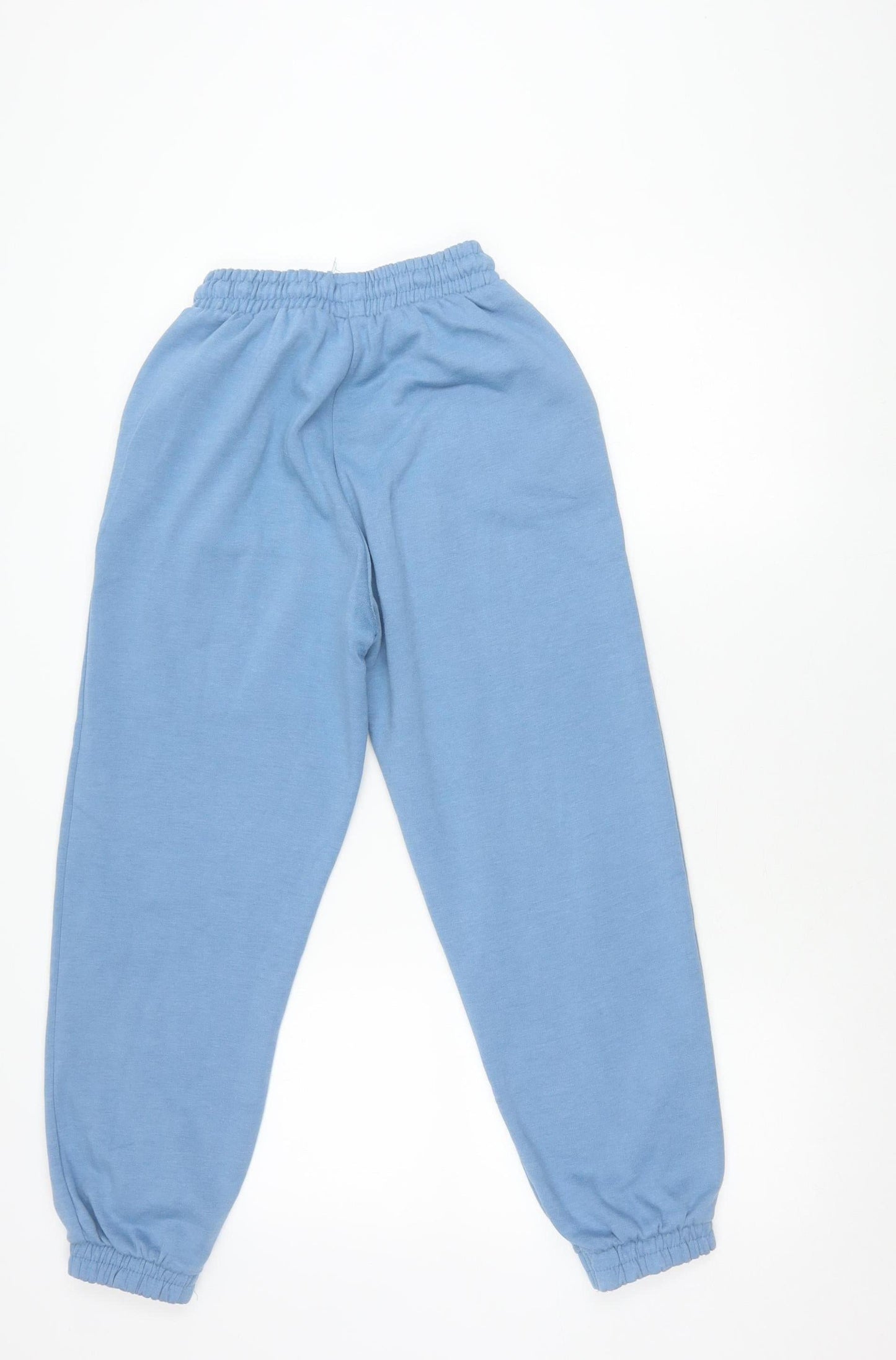 Zara Women’s Blue Jogger Trousers, Size S, Elastic Waist