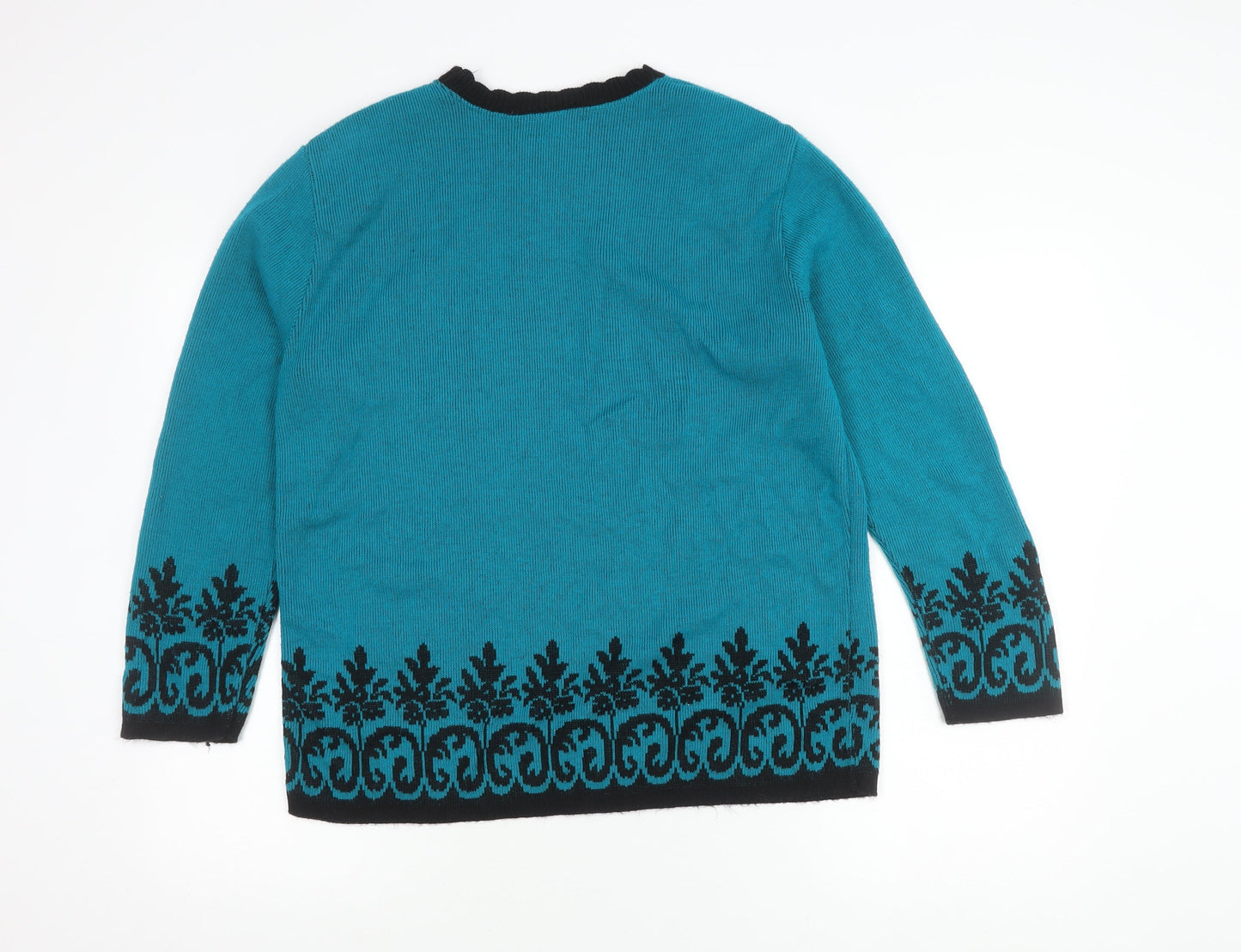 Next Issue Women's Blue L Pullover Jumper