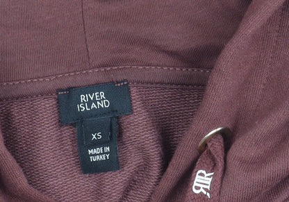 Womens UK Size XS River Island Brown Basic Jacket