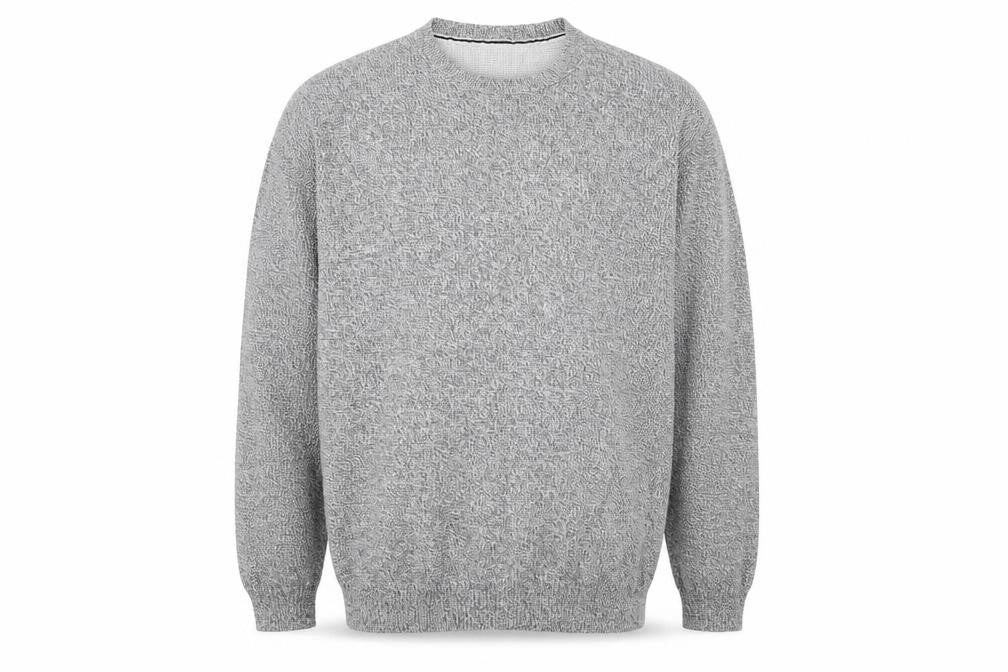 Mens UK Size L Marks and Spencer Grey Pullover Jumper
