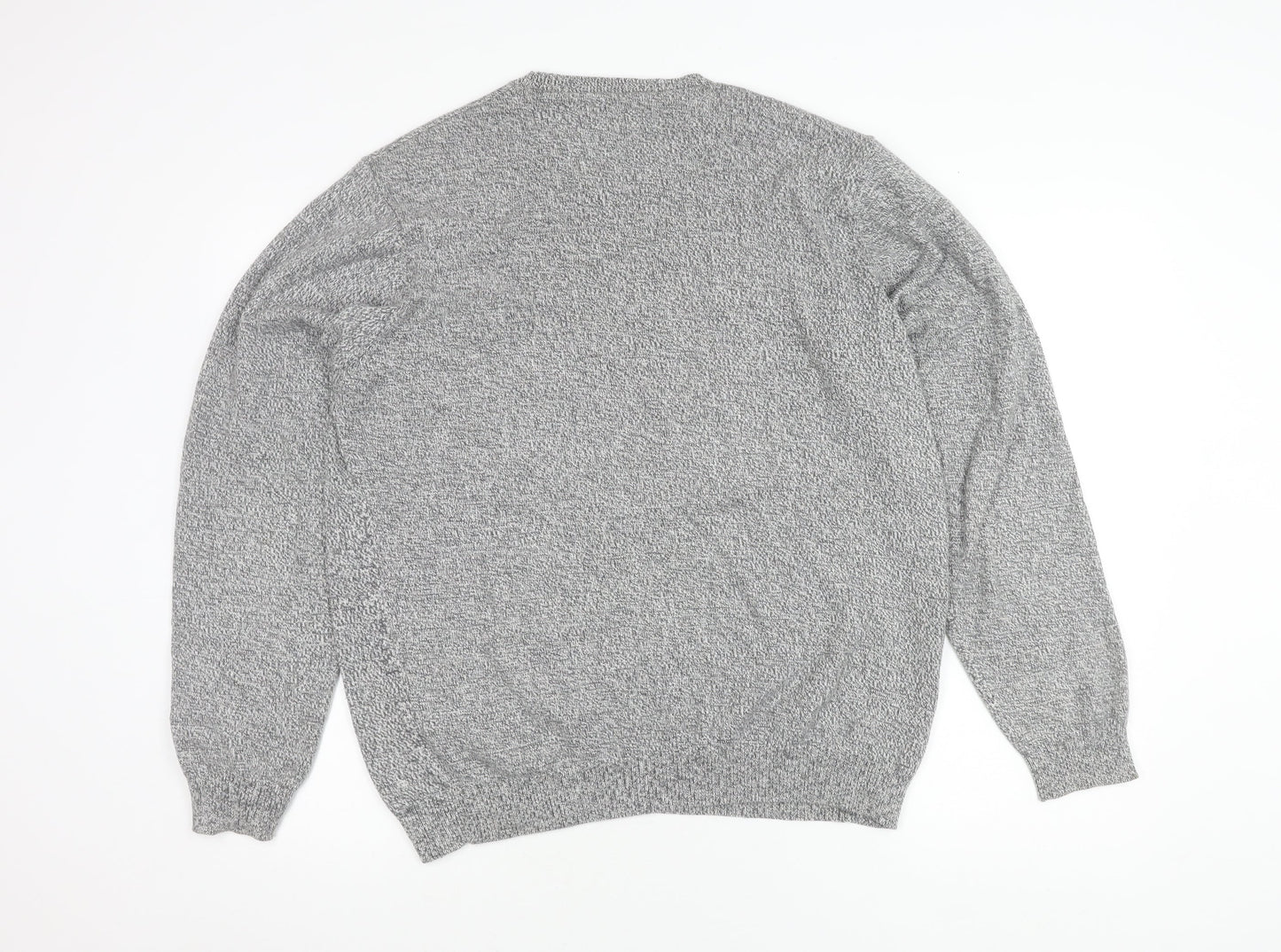 Marks and Spencer Men's Grey Pullover Jumper L