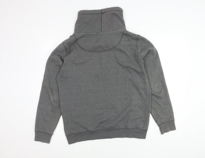 Mens UK Size L Blend Grey Pullover Sweatshirt