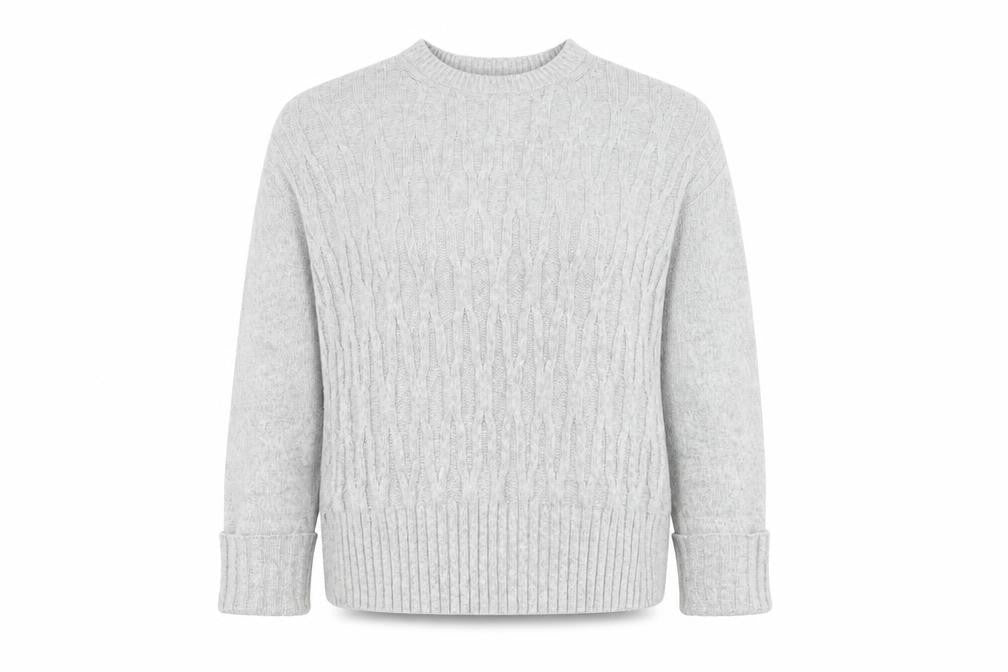 Womens UK Size M Marks and Spencer Grey Pullover Jumper