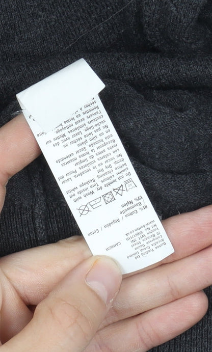 Burton Menswear London Black Mock Neck Pullover