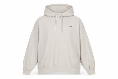 Womens UK Size XL H&M Beige Pullover Hoodie