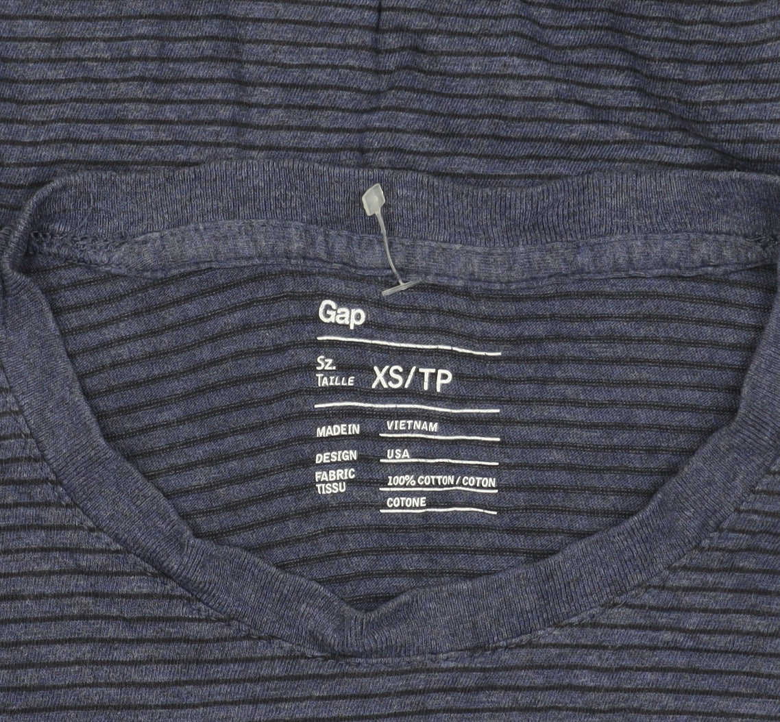 Mens UK Size XS Gap Blue  T-Shirt