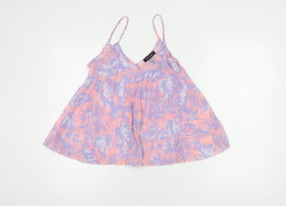 Womens UK Size 8 New Look Pink Camisole Tank