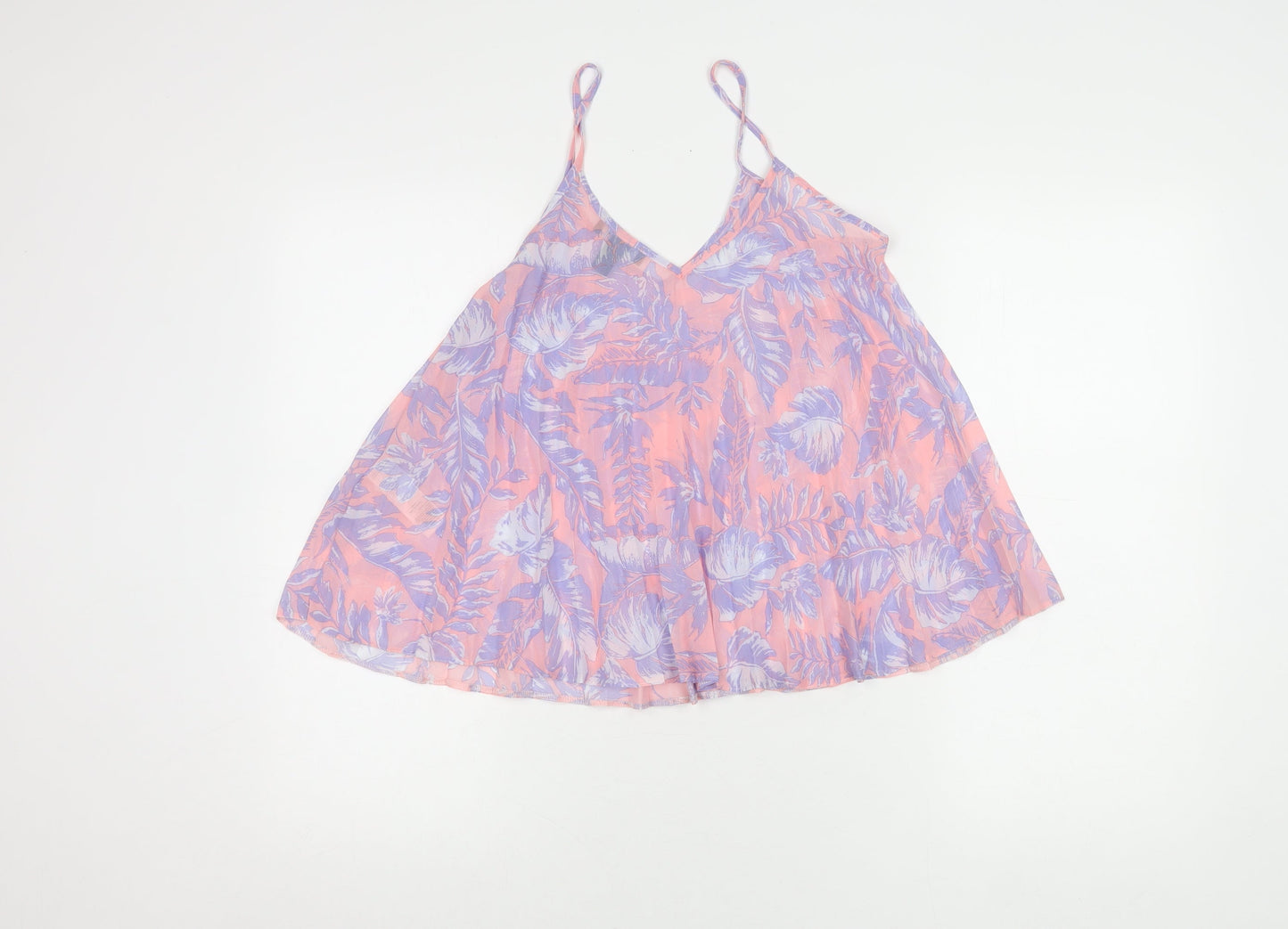 Womens UK Size 8 New Look Pink Camisole Tank