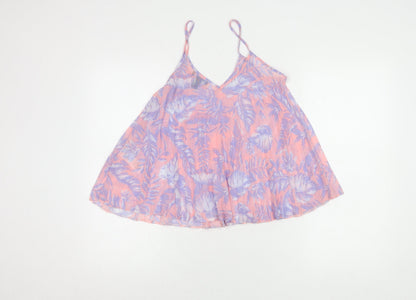 Womens UK Size 8 New Look Pink Camisole Tank