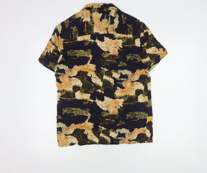 Primark Men's Multicoloured XS Relaxed Fit Shirt