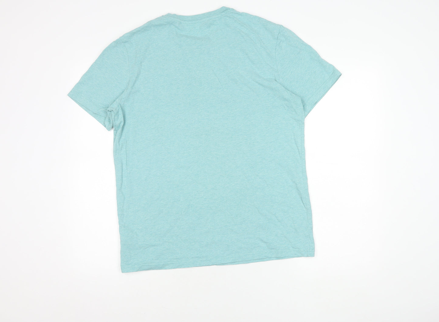 Stanley/Stella Men's Blue Graphic T-Shirt, L