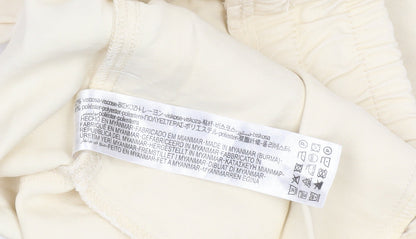 Womens UK Size 10 Zara Relaxed Fit Cargo Beige Trousers