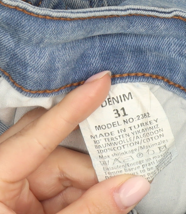 Mens UK Size 31 Oscar  Skinny Blue Jeans