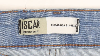 Mens UK Size 31 Oscar  Skinny Blue Jeans