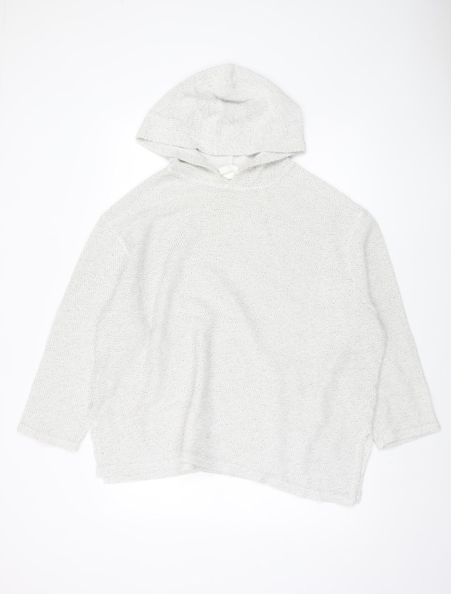 Womens UK Size XL H&M White Pullover Jumper