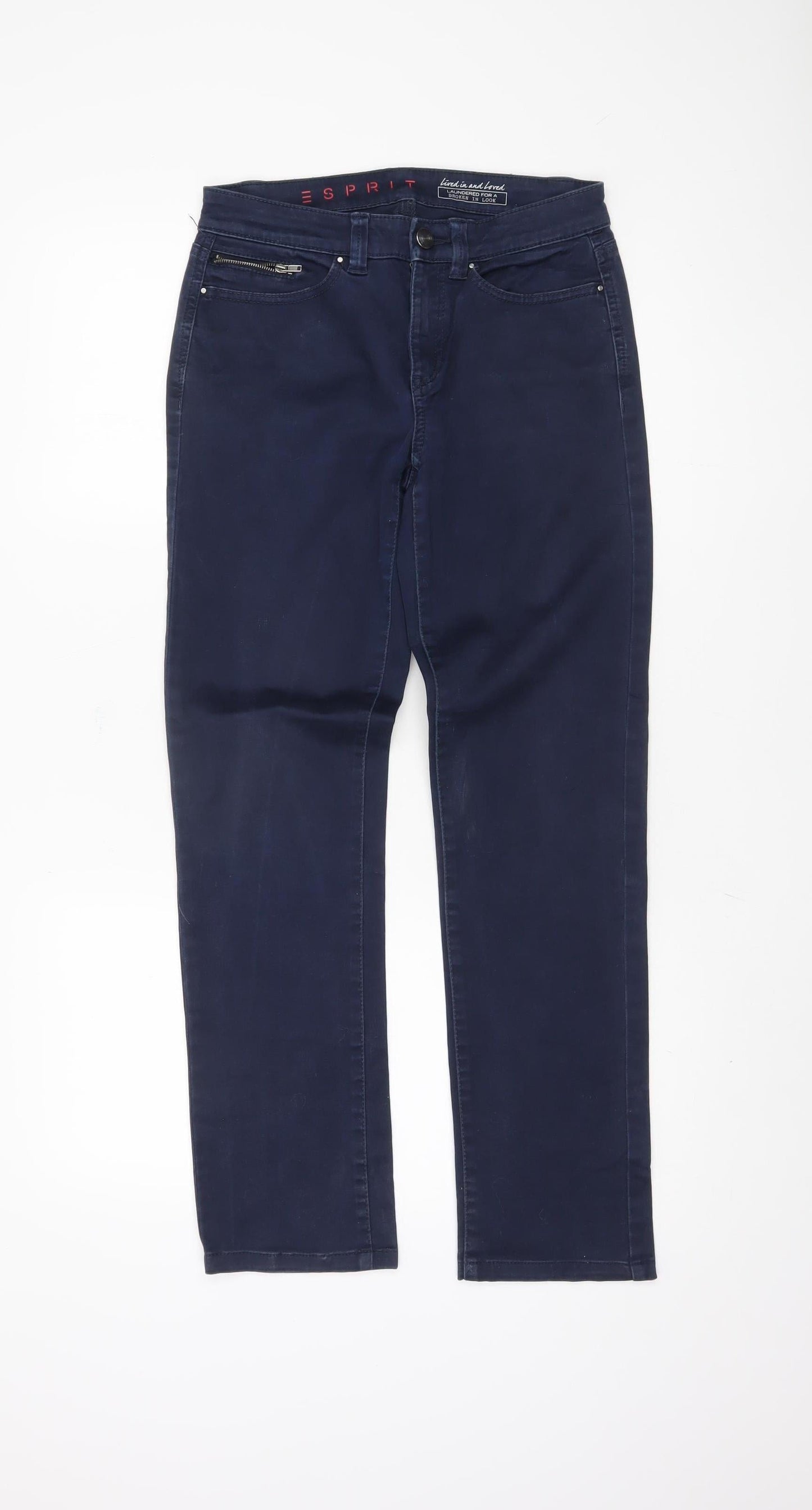 Womens UK Size 8 Esprit  Straight Blue Jeans