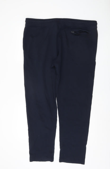 Marks and Spencer Men's Blue 2XL Sweatpants