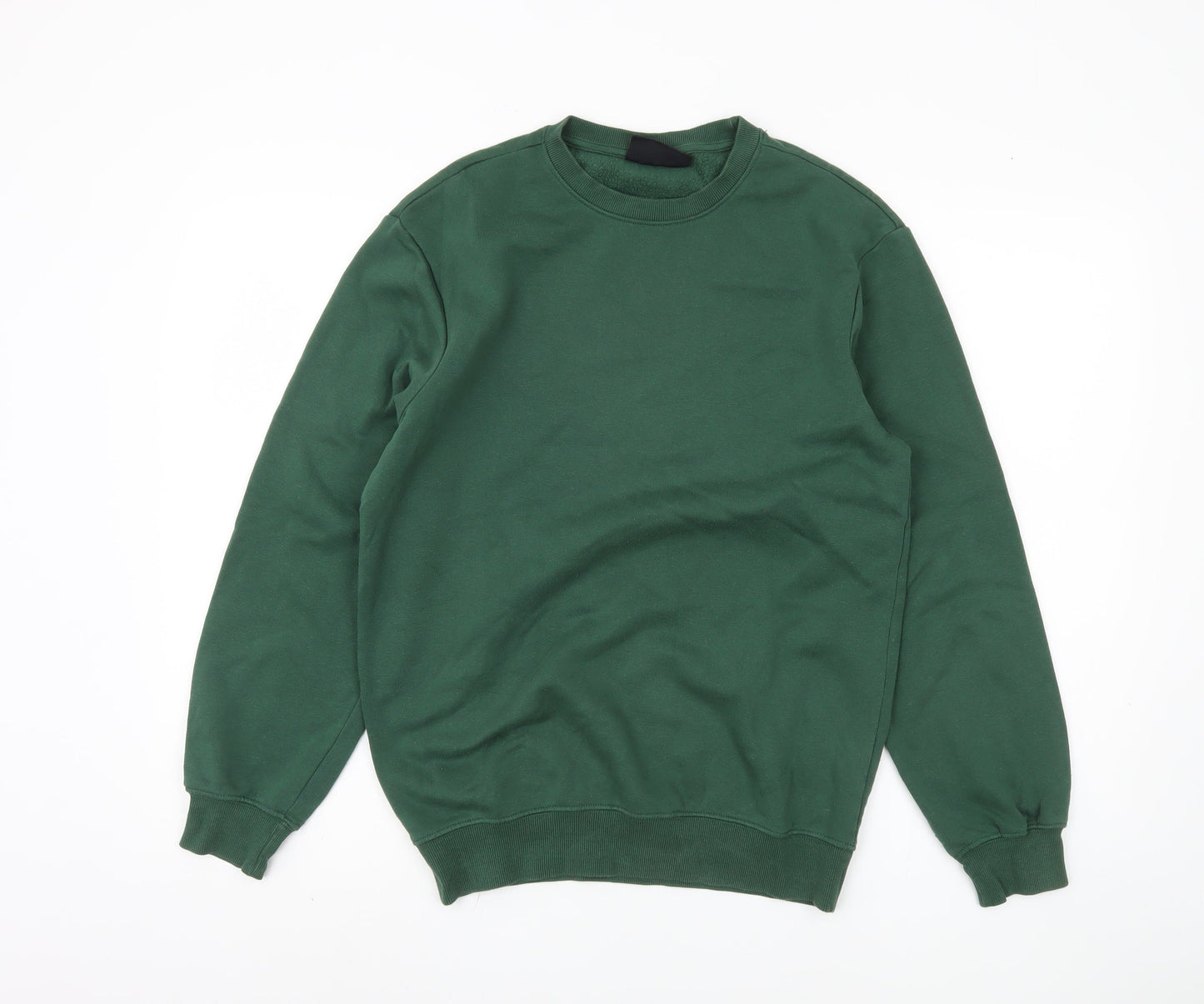 Mens UK Size XS H&M Green Pullover Sweatshirt