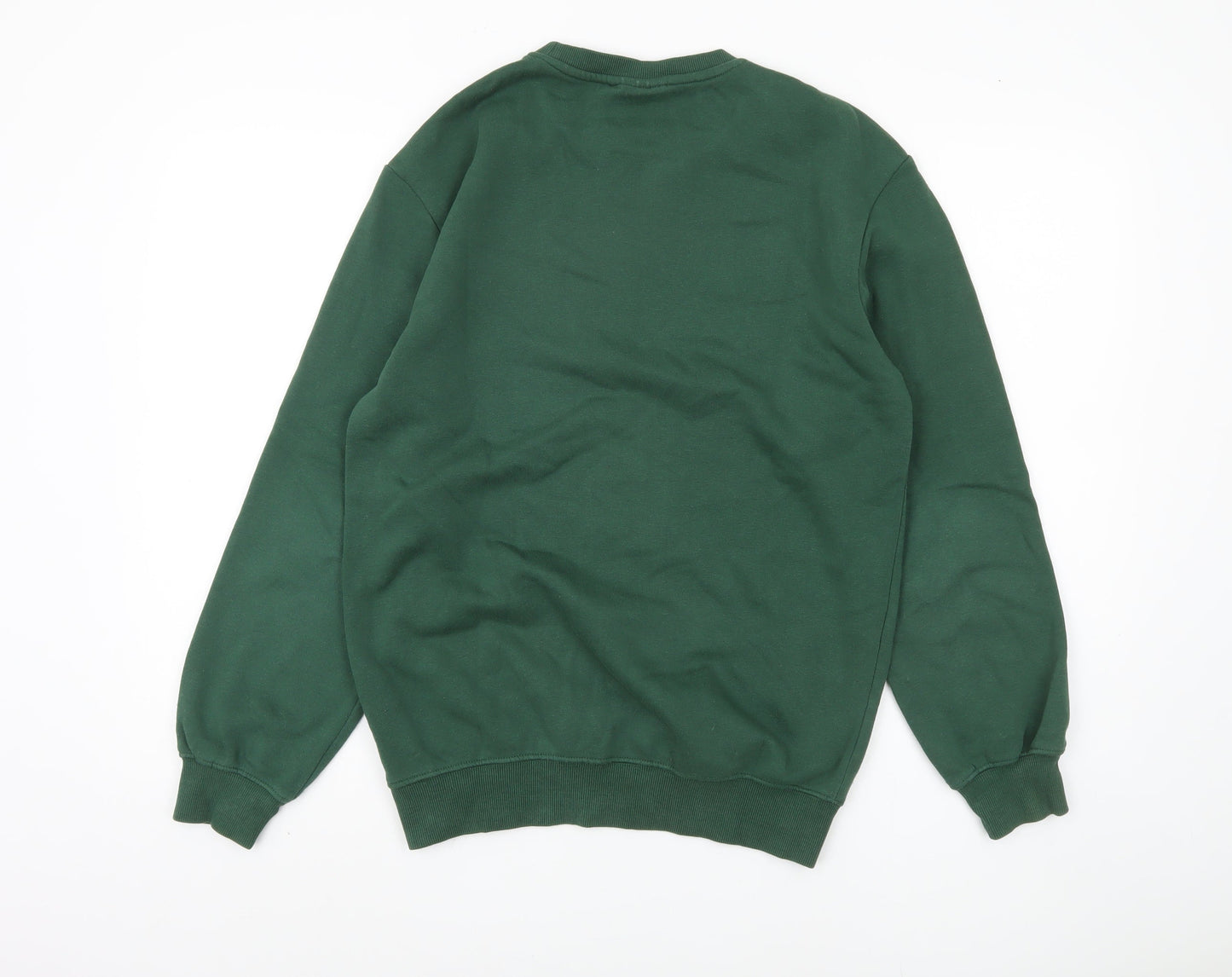 Mens UK Size XS H&M Green Pullover Sweatshirt