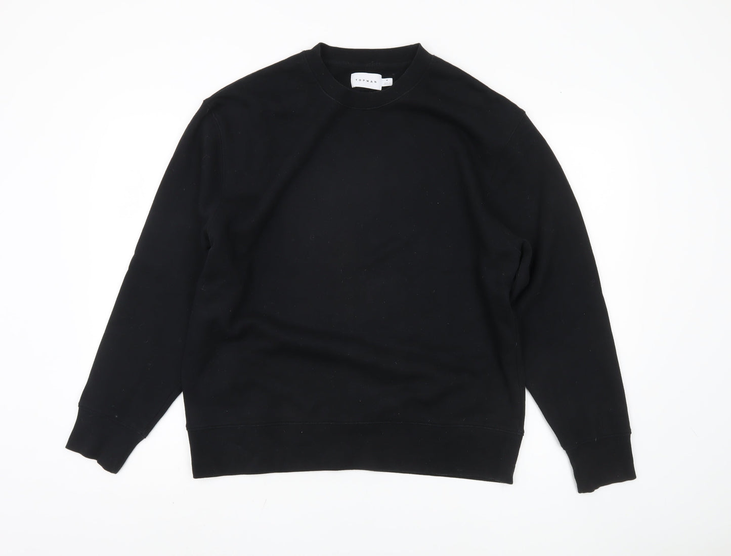 Topman Men's Black M Pullover Sweatshirt