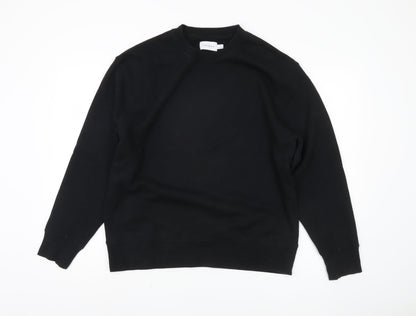 Topman Men's Black M Pullover Sweatshirt
