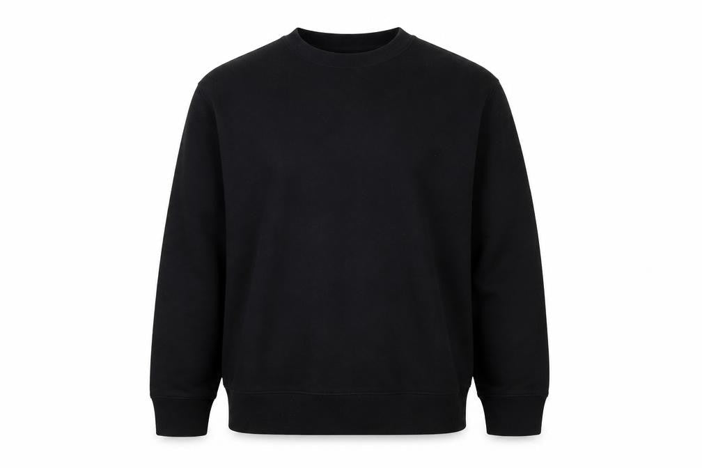 Mens UK Size M Topman Black Pullover Sweatshirt