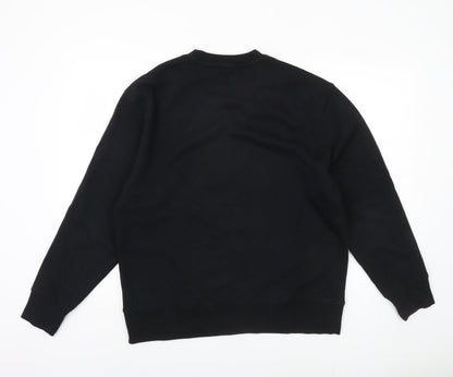 Topman Men's Black M Pullover Sweatshirt