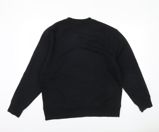 Topman Men's Black M Pullover Sweatshirt