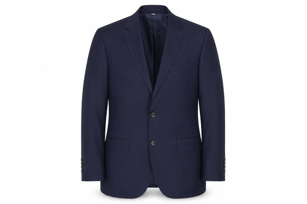 Marks and Spencer Men's Blue Regular Blazer, L