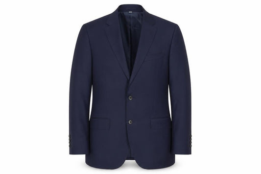 Marks and Spencer Men's Blue Regular Blazer, L