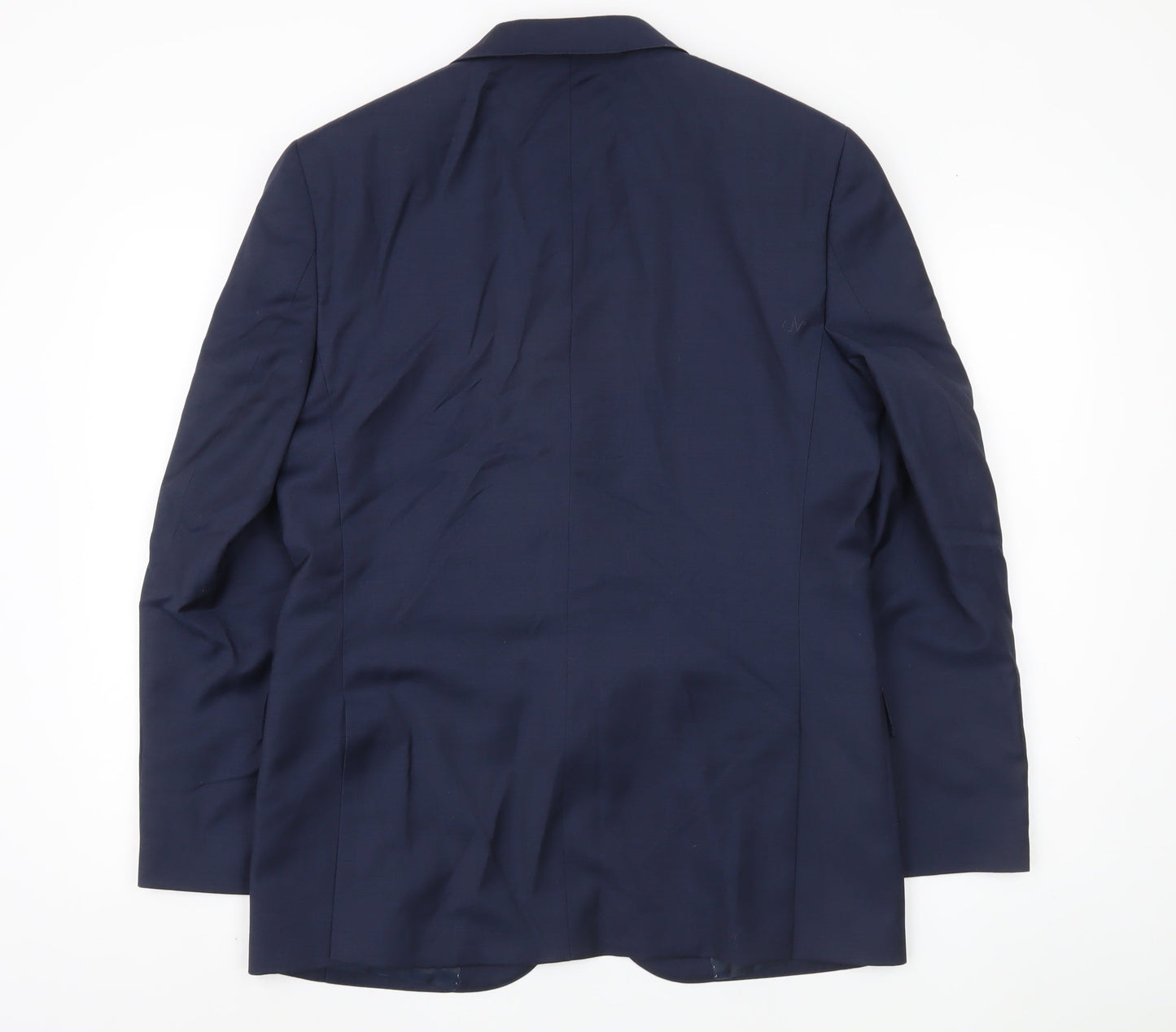 Marks and Spencer Men's Blue Regular Blazer, L