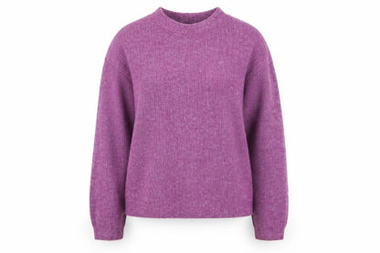 Womens UK Size 12 Zara Purple Pullover Jumper