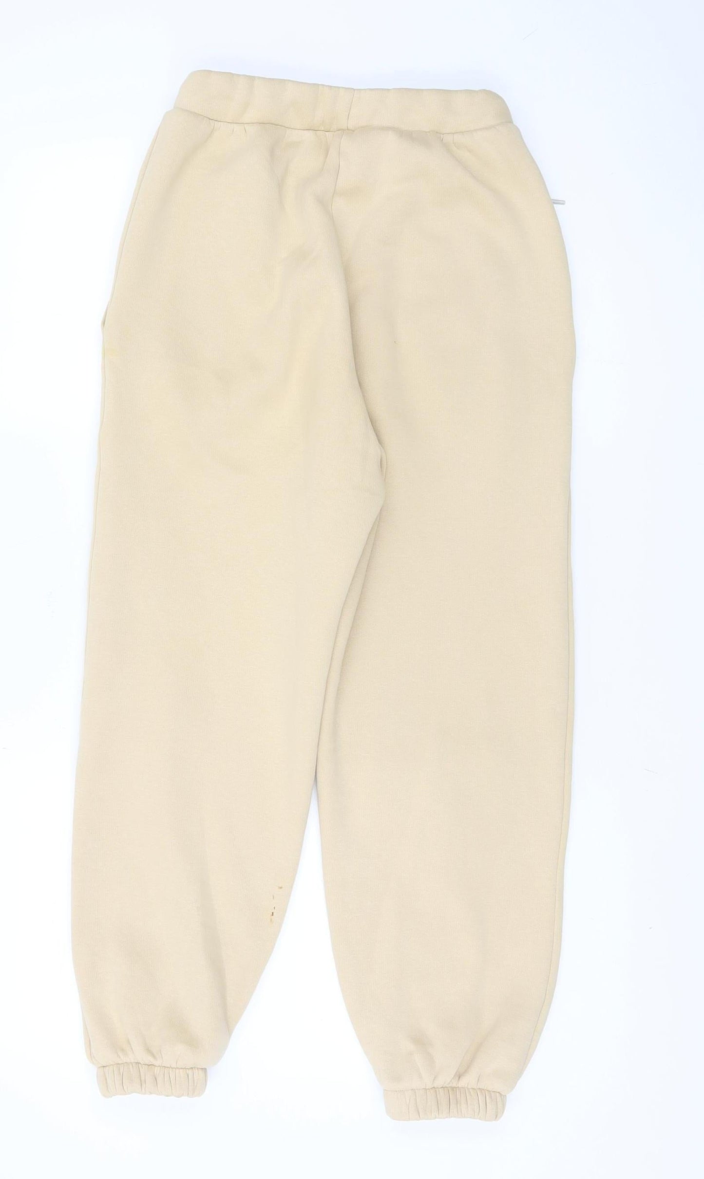 Womens UK Size 6 ASOS Regular Fit Jogger Beige Trousers