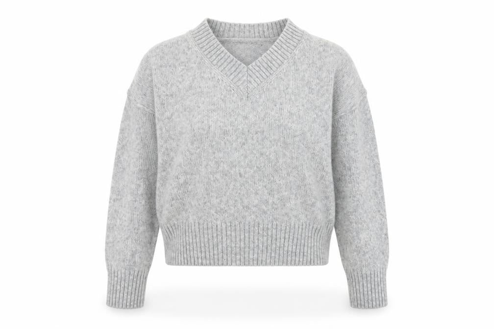Womens UK Size XS ASOS DESIGN Grey Pullover Jumper