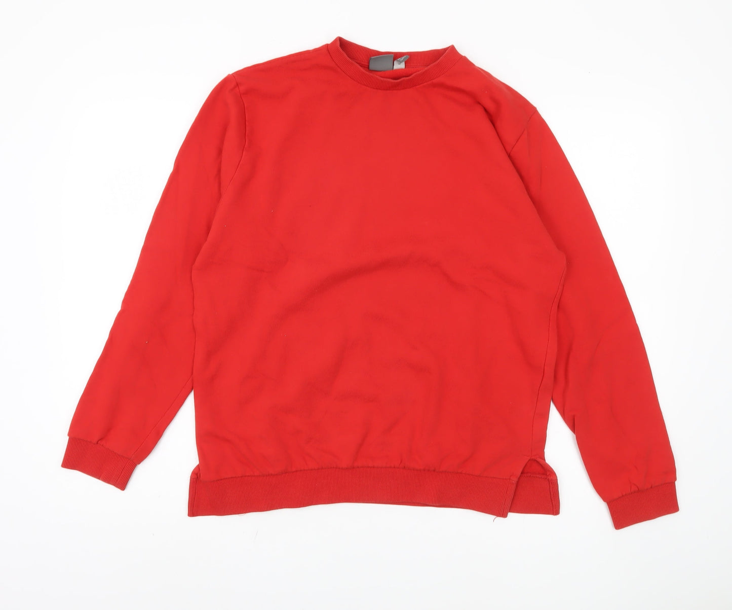 Mens UK Size M ASOS Red Pullover Sweatshirt
