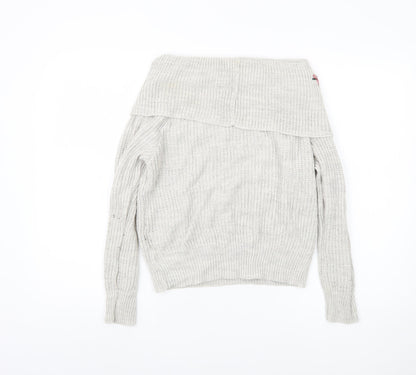 Womens UK Size 8 New Look Ivory Pullover Jumper