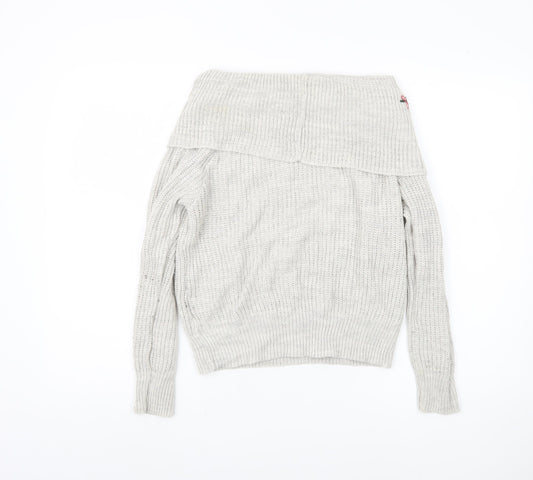 Womens UK Size 8 New Look Ivory Pullover Jumper