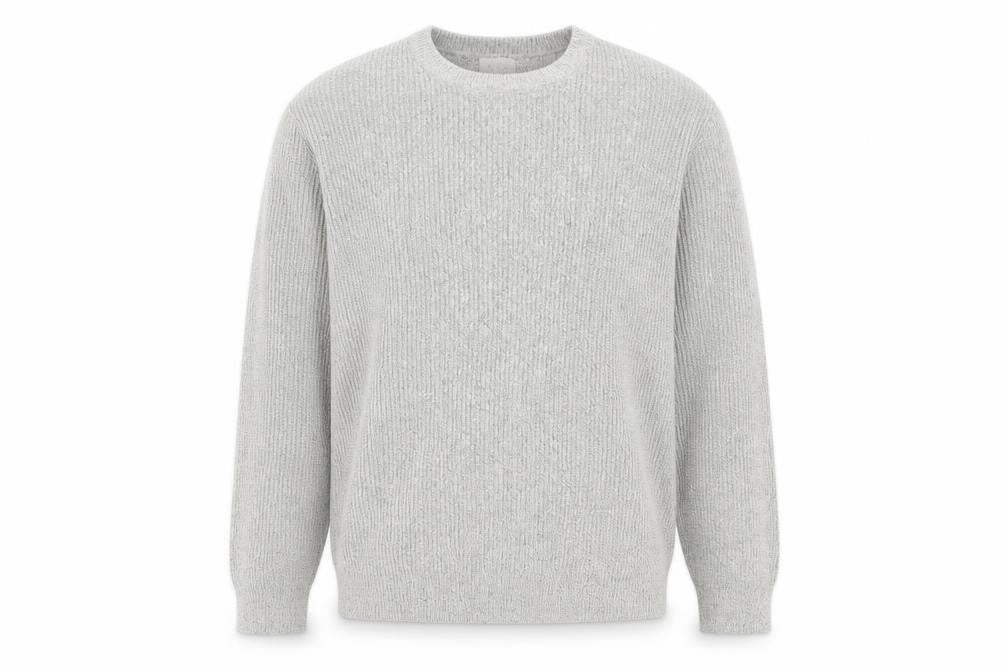 Mens UK Size L Marks and Spencer Grey Pullover Jumper