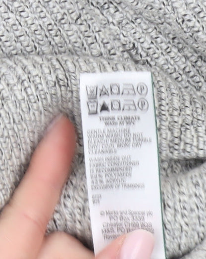 Marks and Spencer Men's Grey Pullover Jumper L