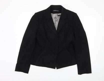 Womens UK Size 16 Alex & Co. Regular Black Suit Jacket