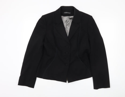Womens UK Size 16 Alex & Co. Regular Black Suit Jacket