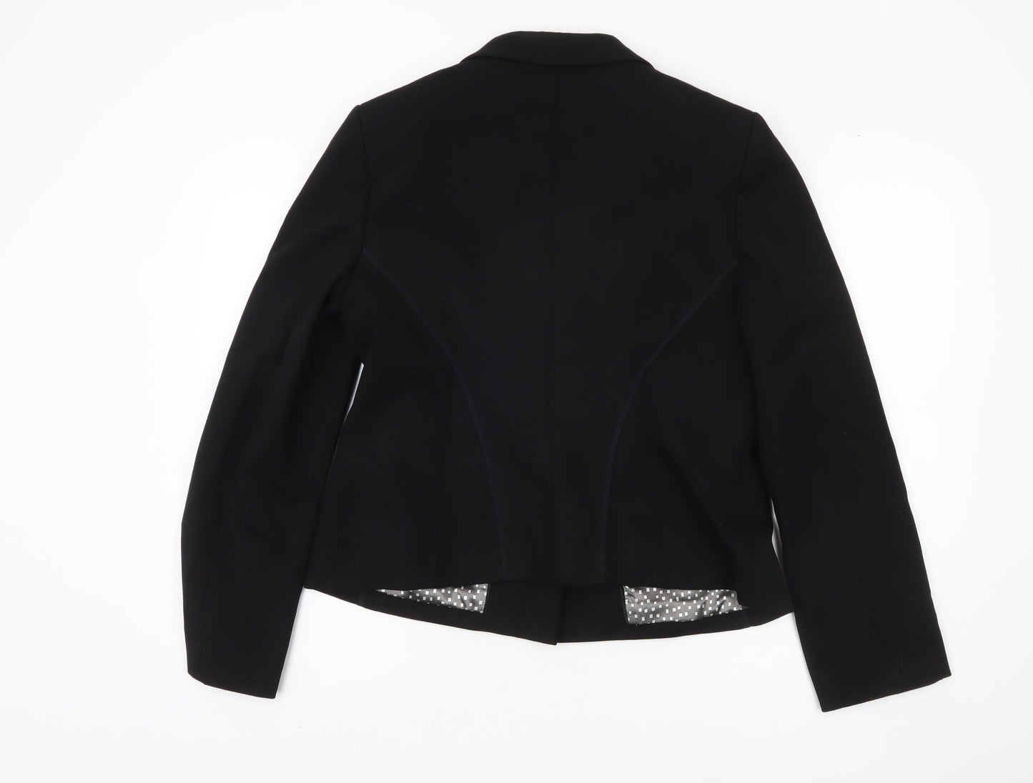 Womens UK Size 16 Alex & Co. Regular Black Suit Jacket