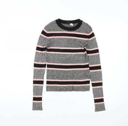 Womens UK Size XS H&M Multicoloured Pullover Jumper